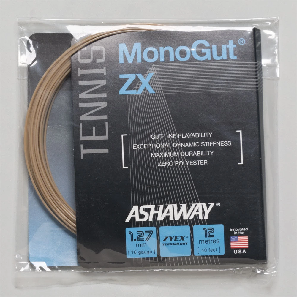 Ashaway MonoGut ZX 16 Natural 1 Ashaway MonoGut ZX 16 Natural
