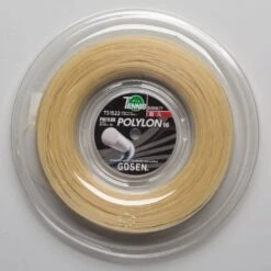 Gosen Polylon 16 660' Reel -Tennis Clothing and Gear Sales 012178 nat 1