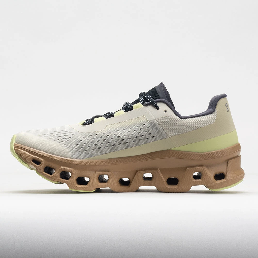 On Running On Cloudmonster Men's Cream/Dune 2 On Running On Cloudmonster Men's Cream/Dune - Image 2