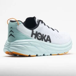 HOKA Rincon 3 Men's White/Blue Glass -Tennis Clothing and Gear Sales 047672 6