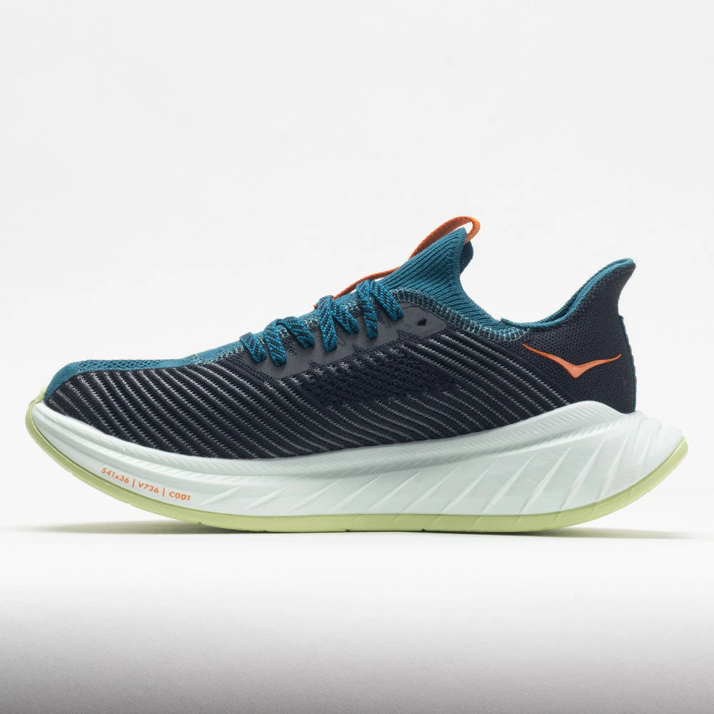 HOKA Carbon X 3 Men's Blue Coral/Black 2 HOKA Carbon X 3 Men's Blue Coral/Black - Image 2