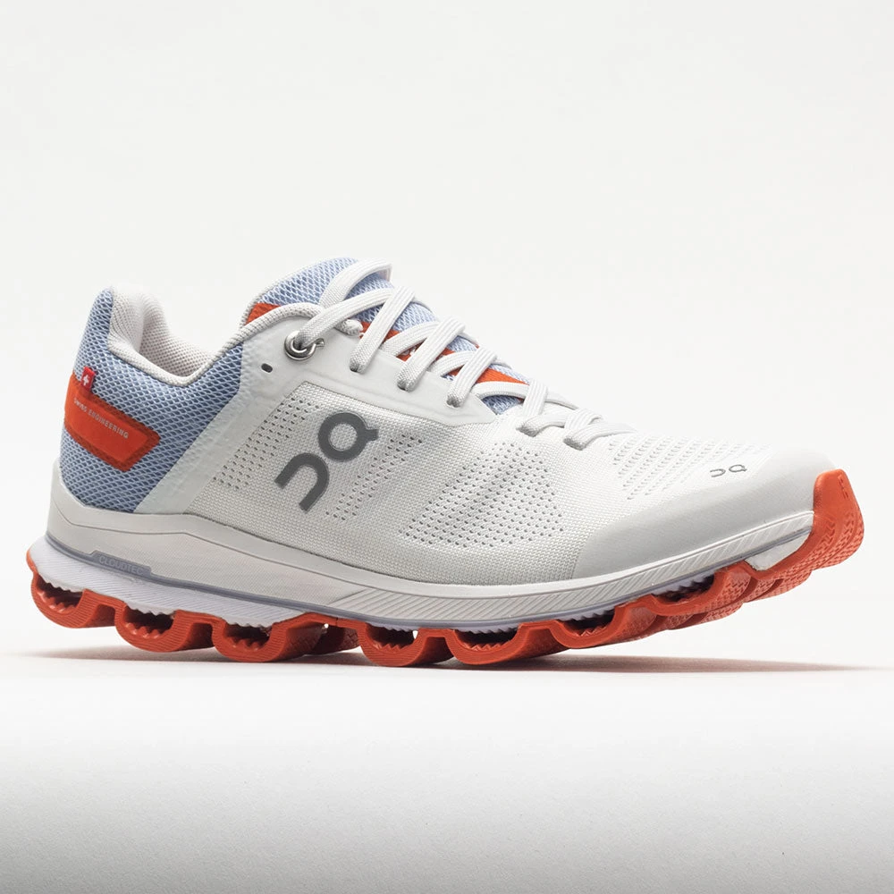 On Running On Cloudsurfer 6 Women's White/Flame 5 On Running On Cloudsurfer 6 Women's White/Flame - Image 5