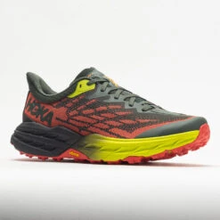 HOKA Speedgoat 5 Men's Thyme/Fiesta -Tennis Clothing and Gear Sales 048562 5
