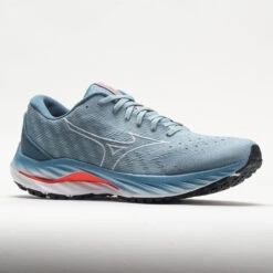 Mizuno Wave Inspire 19 Knit Men's Forget Me Not/Nimbus Cloud -Tennis Clothing and Gear Sales 049713 5