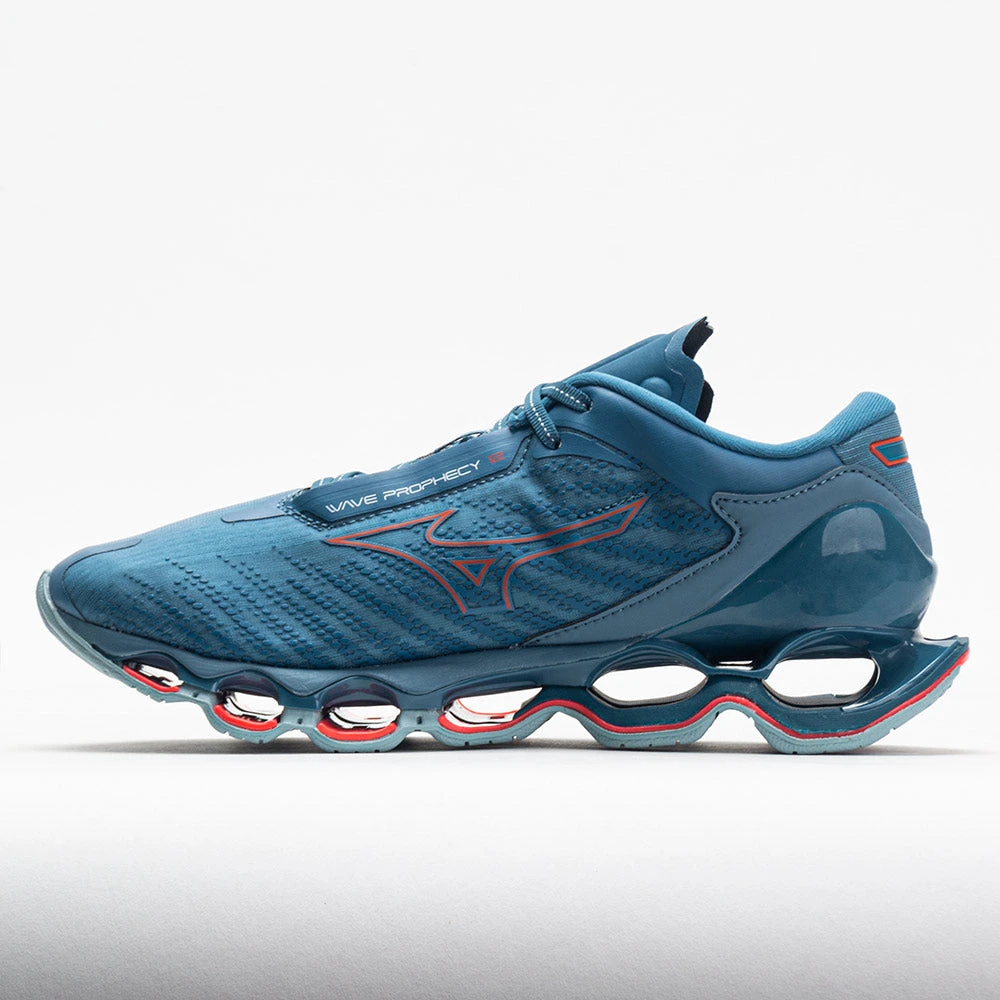 Mizuno Wave Prophecy 12 Men's Gorget Me Not/Soleil 2 Mizuno Wave Prophecy 12 Men's Gorget Me Not/Soleil - Image 2