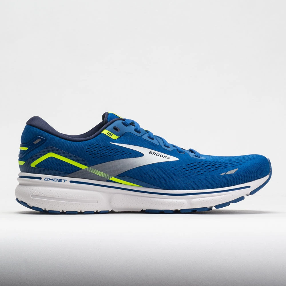 Brooks Ghost 15 Men's Blue/Nightlife/White 1 Brooks Ghost 15 Men's Blue/Nightlife/White