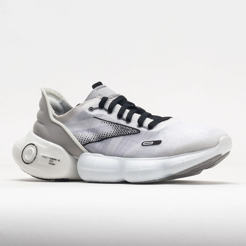 Brooks Aurora-BL Women's White/Alloy/Black 5 Brooks Aurora-BL Women's White/Alloy/Black - Image 5