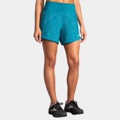 Brooks Chaser 5" Shorts Women's -Tennis Clothing and Gear Sales 056658 486 1