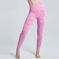 Phat Buddha The Gracie Pant Leopard Women's -Tennis Clothing and Gear Sales 056747 pnk 1