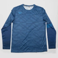 Mizuno ZPRINT Long Sleeve Top Men's -Tennis Clothing and Gear Sales 056791 d5d 1