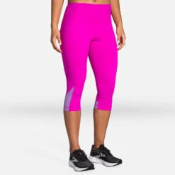 Brooks Method 1/2 Crop Tight Women's (2020) -Tennis Clothing and Gear Sales 056799 633 1