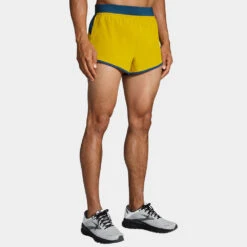 Brooks Sherpa 3" Split Shorts Men's -Tennis Clothing and Gear Sales 056811 351 1