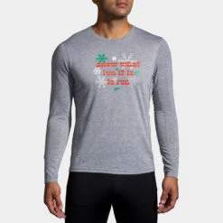Brooks Distance Graphic Long Sleeve Men's