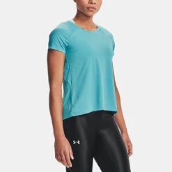 Under Armour Iso-Chill Run Short Sleeve Women's 15 Under Armour Iso-Chill Run Short Sleeve Women's -Tennis Clothing and Gear Sales 056880 476 1