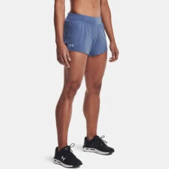 Under Armour Launch "Go All Day" 3" Shorts Women's -Tennis Clothing and Gear Sales 056887 470 1