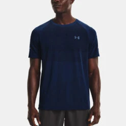 Under Armour Vanish Seamless Run Short Sleeve Men's -Tennis Clothing and Gear Sales 056889 458 1
