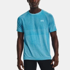 Under Armour Vanish Seamless Run Short Sleeve Men's -Tennis Clothing and Gear Sales 056889 481 1