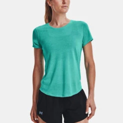 Under Armour Streaker Run Short Sleeve Women's -Tennis Clothing and Gear Sales 056890 369 1