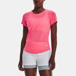 Under Armour Streaker Run Short Sleeve Women's -Tennis Clothing and Gear Sales 056890 683 1