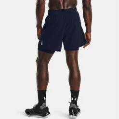 Under Armour Iso-Chill Run 2-in-1 Shorts Men's -Tennis Clothing and Gear Sales 056933 408 2