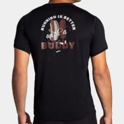 Brooks Distance Graphic Short Sleeve Men's -Tennis Clothing and Gear Sales 056934 013 2