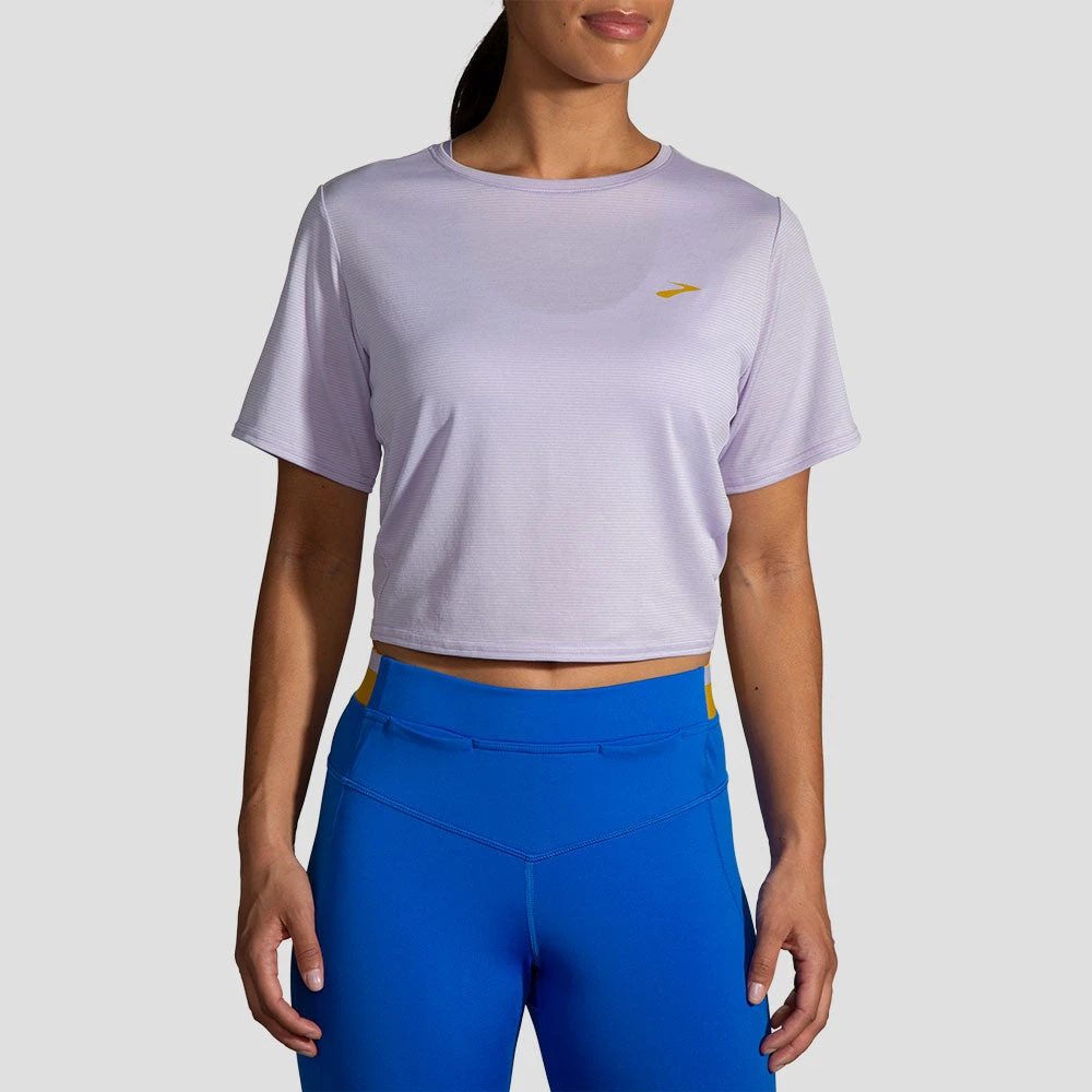 Brooks Run Within Crop Tee Women's 1 Brooks Run Within Crop Tee Women's