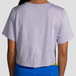 Brooks Run Within Crop Tee Women's 5 Brooks Run Within Crop Tee Women's -Tennis Clothing and Gear Sales 057163 565 3