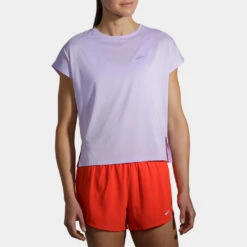 Brooks Sprint Free Short Sleeve Women's -Tennis Clothing and Gear Sales 057200 554 1