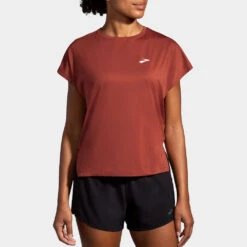 Brooks Sprint Free Short Sleeve Women's -Tennis Clothing and Gear Sales 057200 692 1