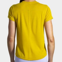 Brooks Distance Graphic Short Sleeve Spring 2022 Women's -Tennis Clothing and Gear Sales 057202 308 2