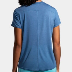 Brooks Distance Graphic Short Sleeve Spring 2022 Women's -Tennis Clothing and Gear Sales 057202 452 2