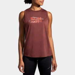 Brooks Distance Graphic Tank Spring 2022 Women's -Tennis Clothing and Gear Sales 057203 245 1