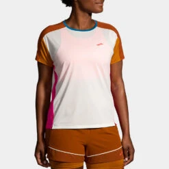 Brooks Sprint Free Short Sleeve 2.0 Women's -Tennis Clothing and Gear Sales 057282 117 1