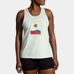 Brooks Distance Tank 2.0 Women's -Tennis Clothing and Gear Sales 057284 325 1