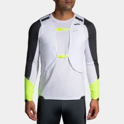 Brooks Run Visible Convertible Jacket Men's -Tennis Clothing and Gear Sales 057381 3