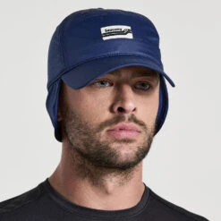 Saucony Tech Ear Flap Hat -Tennis Clothing and Gear Sales 057413 sd 1