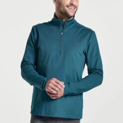 Saucony Solstice 1/4 Zip Men's -Tennis Clothing and Gear Sales 057425 ln 1