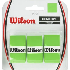 Wilson Pro Overgrip 3 Pack -Tennis Clothing and Gear Sales 060142 grn 1
