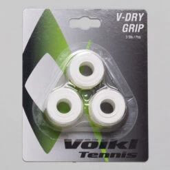 Volkl V-Dry Overgrip 3 Pack -Tennis Clothing and Gear Sales 060492 wht 1