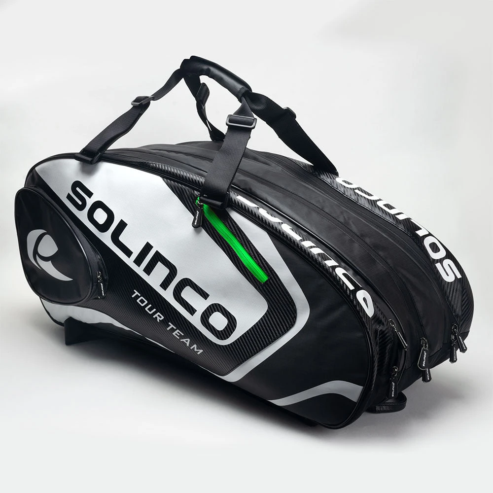 Solinco Tour 15-Pack Racquet Bag Green 2 Solinco Tour 15-Pack Racquet Bag Green - Image 2