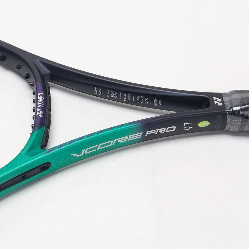 Yonex VCORE Pro 97 310g Green/Purple 4 Yonex VCORE Pro 97 310g Green/Purple - Image 4