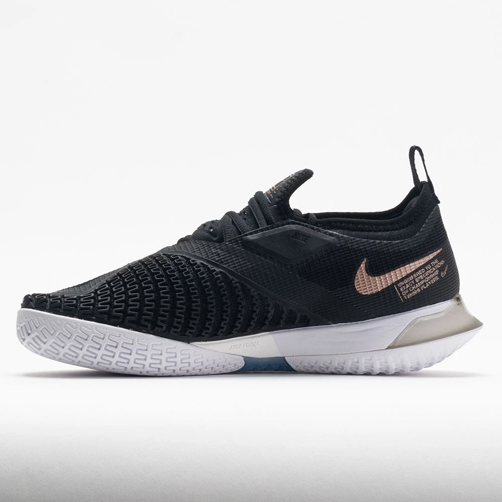 Nike React Vapor NXT Women's Black/White/Metallic Red Bronze 2 Nike React Vapor NXT Women's Black/White/Metallic Red Bronze - Image 2