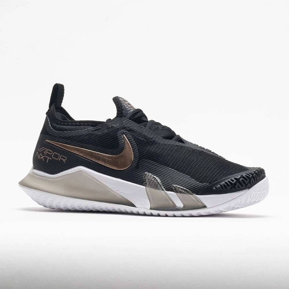 Nike React Vapor NXT Women's Black/White/Metallic Red Bronze 5 Nike React Vapor NXT Women's Black/White/Metallic Red Bronze - Image 5