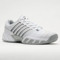 K-Swiss Bigshot Light 4 Men's White/High Rise/Black -Tennis Clothing and Gear Sales 116386 5