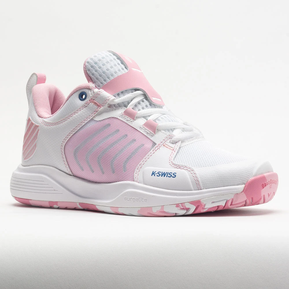 K-Swiss Ultrashot Team Women's White/Orchid Pink/Star Sapphire 5 K-Swiss Ultrashot Team Women's White/Orchid Pink/Star Sapphire - Image 5