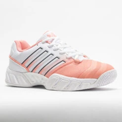 K-Swiss Bigshot Light 4 Women's Peach Amber/White/Asphalt -Tennis Clothing and Gear Sales 116675 5