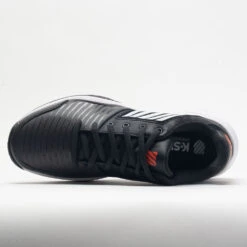 K-Swiss Court Express Men's Jet Black/White/Spicy Orange -Tennis Clothing and Gear Sales 116677 2