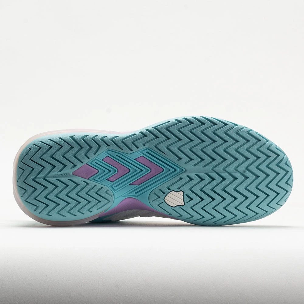 K-Swiss Ultrashot 3 Women's Brilliant White/Angel Blue/Sheer Lilac 4 K-Swiss Ultrashot 3 Women's Brilliant White/Angel Blue/Sheer Lilac - Image 4