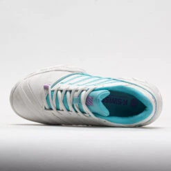 K-Swiss Bigshot Light 4 Women's Brilliant WhiteAngel Blue/Sheer Lilac -Tennis Clothing and Gear Sales 116921 2