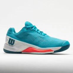 Wilson Rush Pro 4.0 Women's Scuba Blue/White/Fiery Coral 10 Wilson Rush Pro 4.0 Women's Scuba Blue/White/Fiery Coral -Tennis Clothing and Gear Sales 116940 5